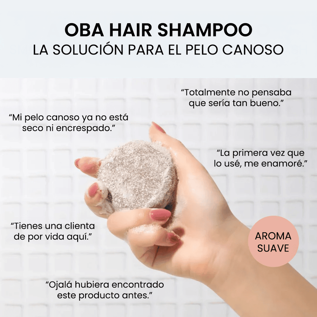 Oba Hair | Champú Natural para Oscurecer el Cabello